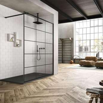 Угловые душевые перегородки